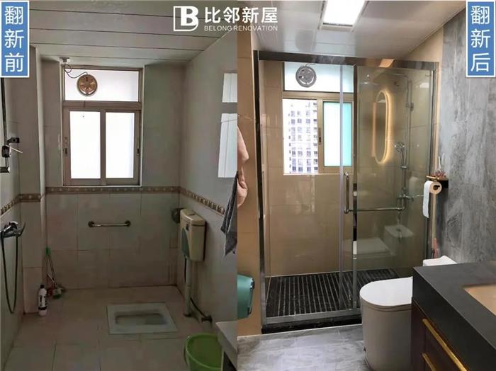 順德舊房二手房翻新-大良君御花園115方舊房全部翻新案例
