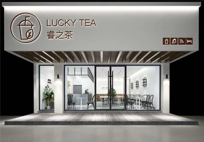 廣州奶茶店裝修裝修-廣州市番禺區市橋78方奶茶店裝修