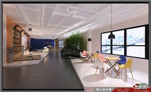 南海区天元汇邦工厂空间展区现代写字楼办公室装修设计效果图