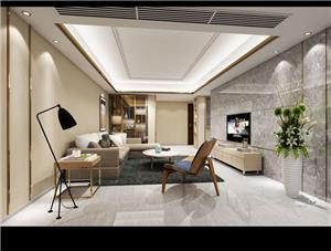 华逸雅居吕先生的新家137平方27.4万现代新房住宅装修设计效果图