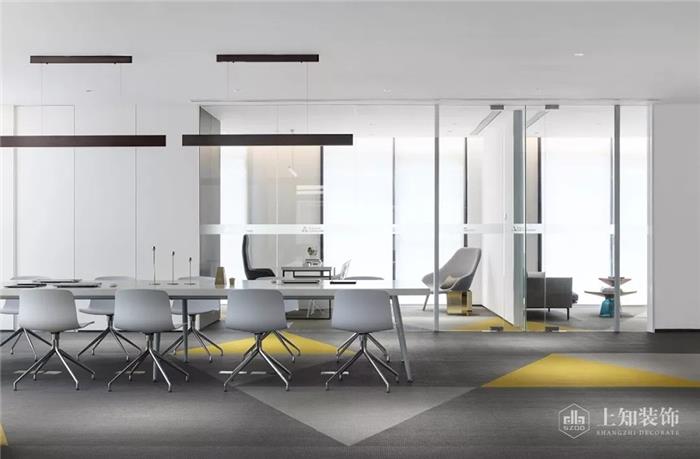 办公楼设计装修-广州智野软件科技有限公司办公室装修现代写字楼办公室装修设计效果图