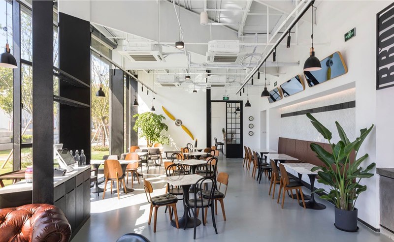 商业空间休闲咖啡厅装修方案