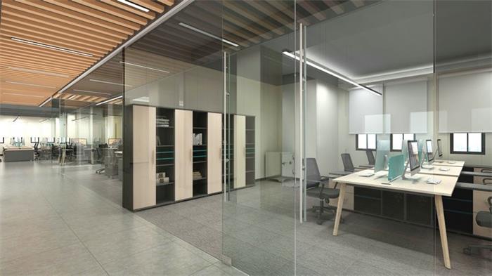 办公室装修设计—广州海明船舶办公室二层效果方案