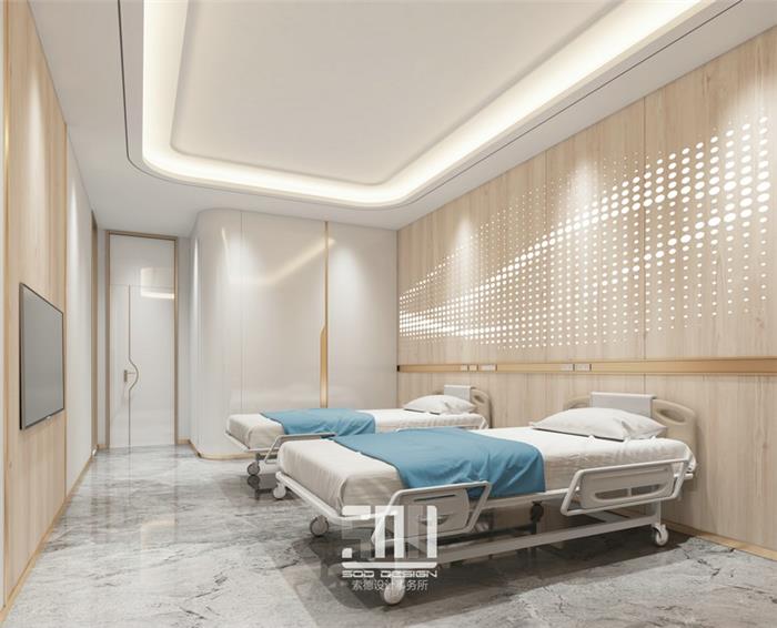 美容医院装修设计—迪亚罗兰美容医院效果效果图