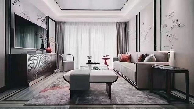 维科东院-新中式新房住宅装修设计效果图