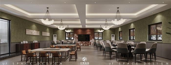 中式餐厅酒楼装修设计效果图