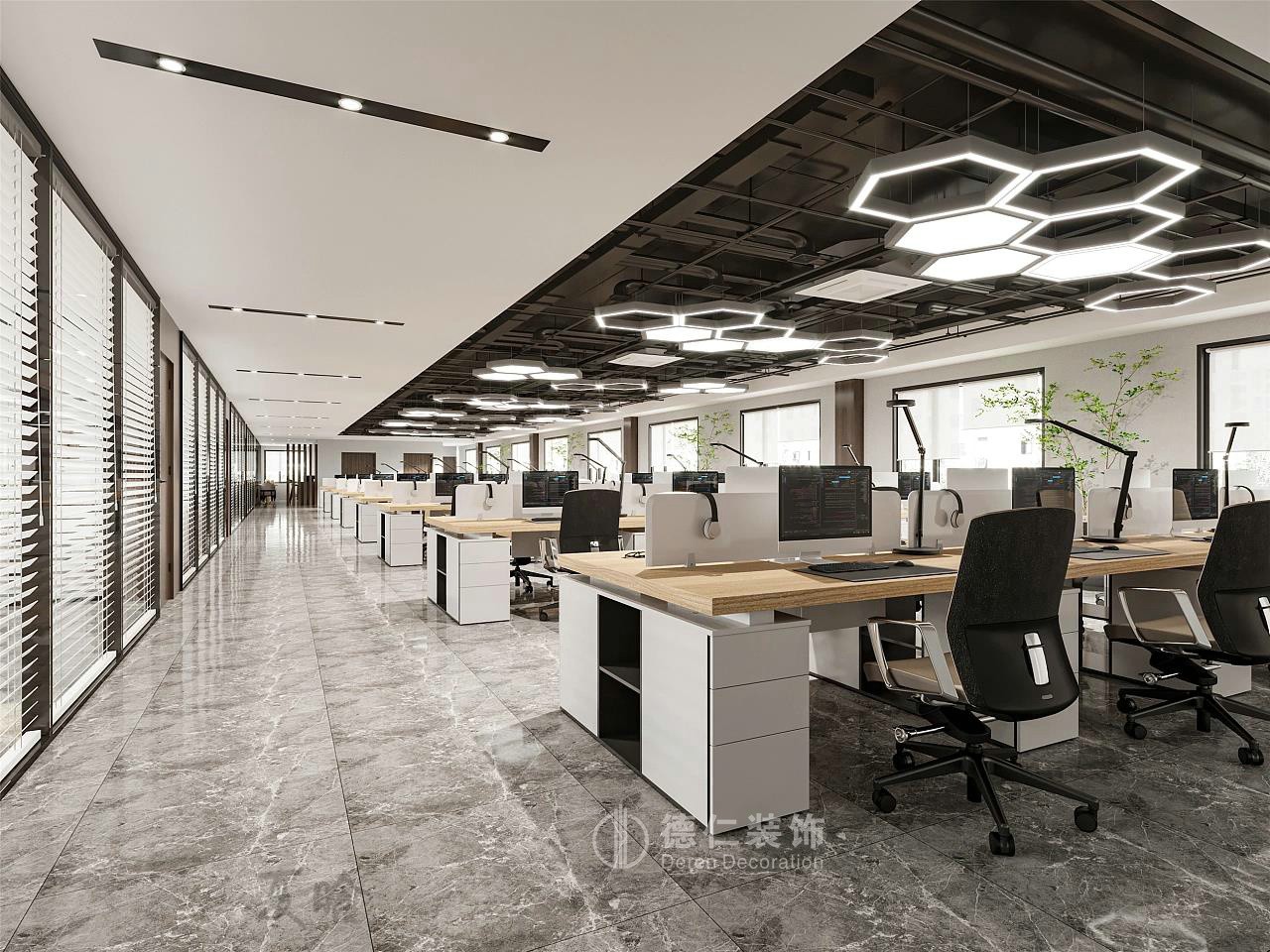 办公室装修设计-软件路11号500平方办公室设计