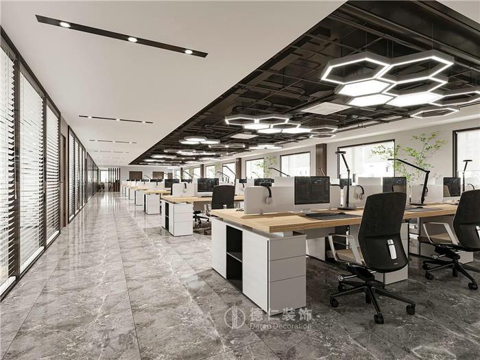 办公室装修设计-软件路11号500平方办公室设计
